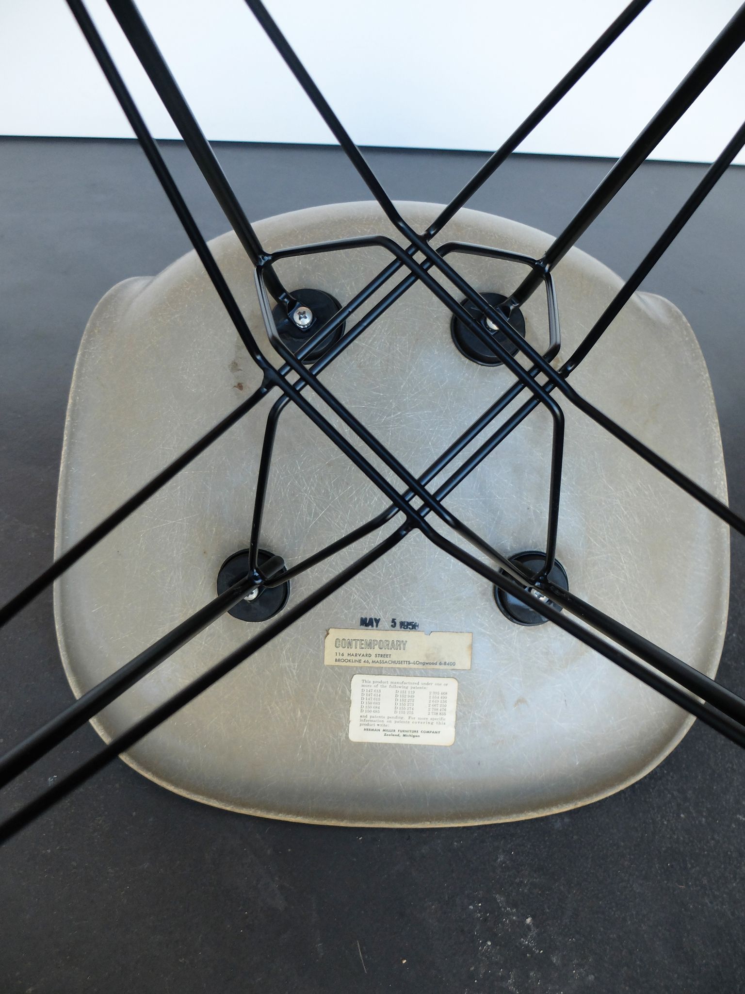 Chairs by Ray & Charles Eames for Herman Miller, 1950
