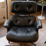 Lounge chair and ottoman by Charles & Ray Eames US edition Herman Miller 1980