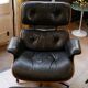 Lounge chair and ottoman by Charles & Ray Eames US edition Herman Miller 1980