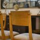 Ensemble de 6 chaises en chêne par Gaston Poisson 1940’s