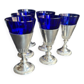 Box of 6 overlay liqueur glasses - Bristol