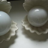 Duo lamp shell vintage