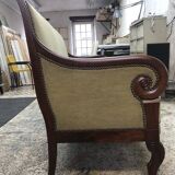 Mahogany bench from the Restoration period