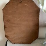 Golden octagonal mirror Art Deco