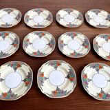 Set of 11 Rare Bread & Butter Plates by Barker Bros Ltd, Sandringham Pattern, Made in 1930-1937