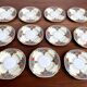 Set of 11 Rare Bread & Butter Plates by Barker Bros Ltd, Sandringham Pattern, Made in 1930-1937
