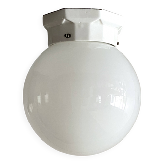 White porcelain ceiling light