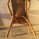 Paire de fauteuils en rotin