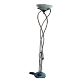 Wrought iron floor lamp