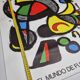 Original poster Football World Cup Spain 1982 after Joan Miró
