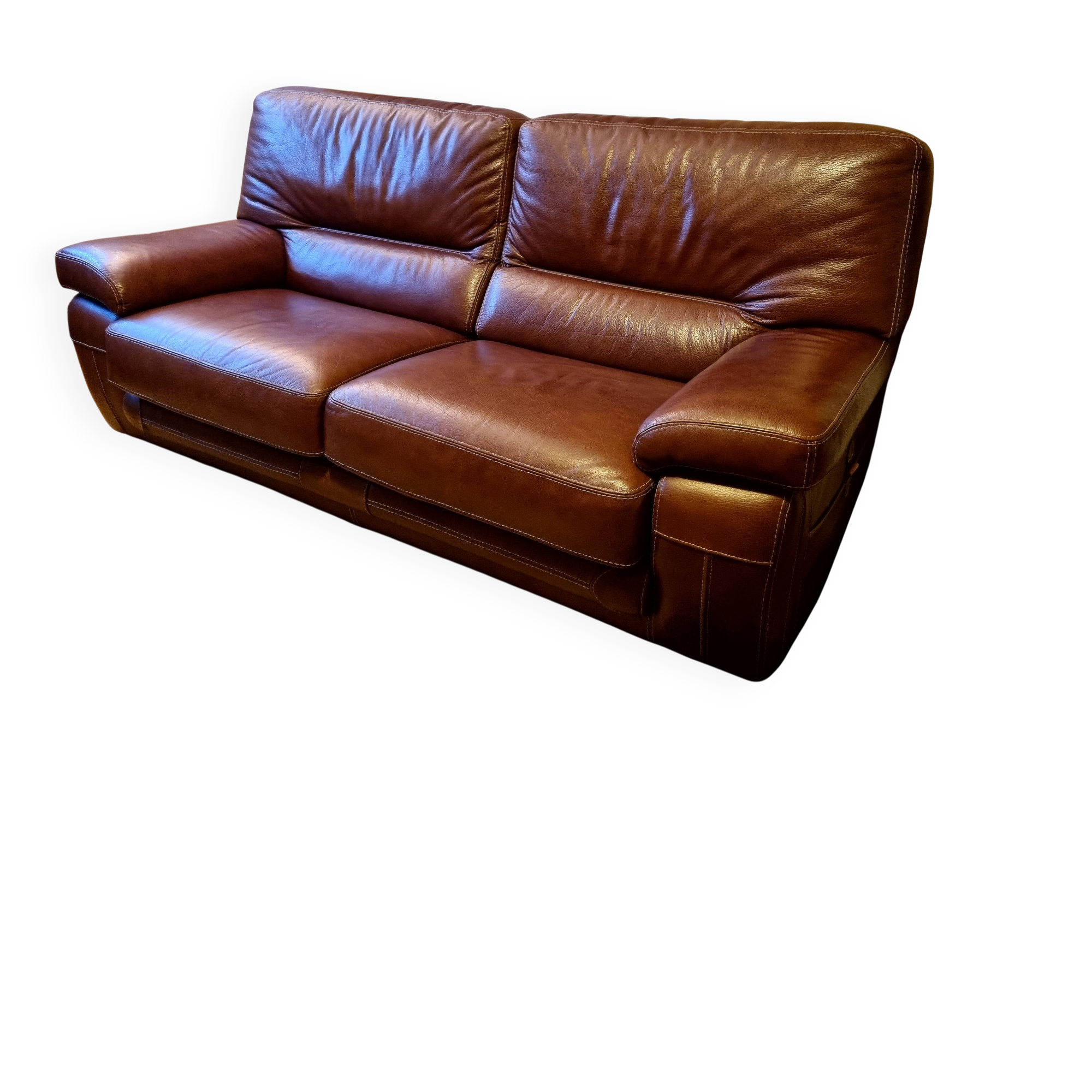 Leather sofa