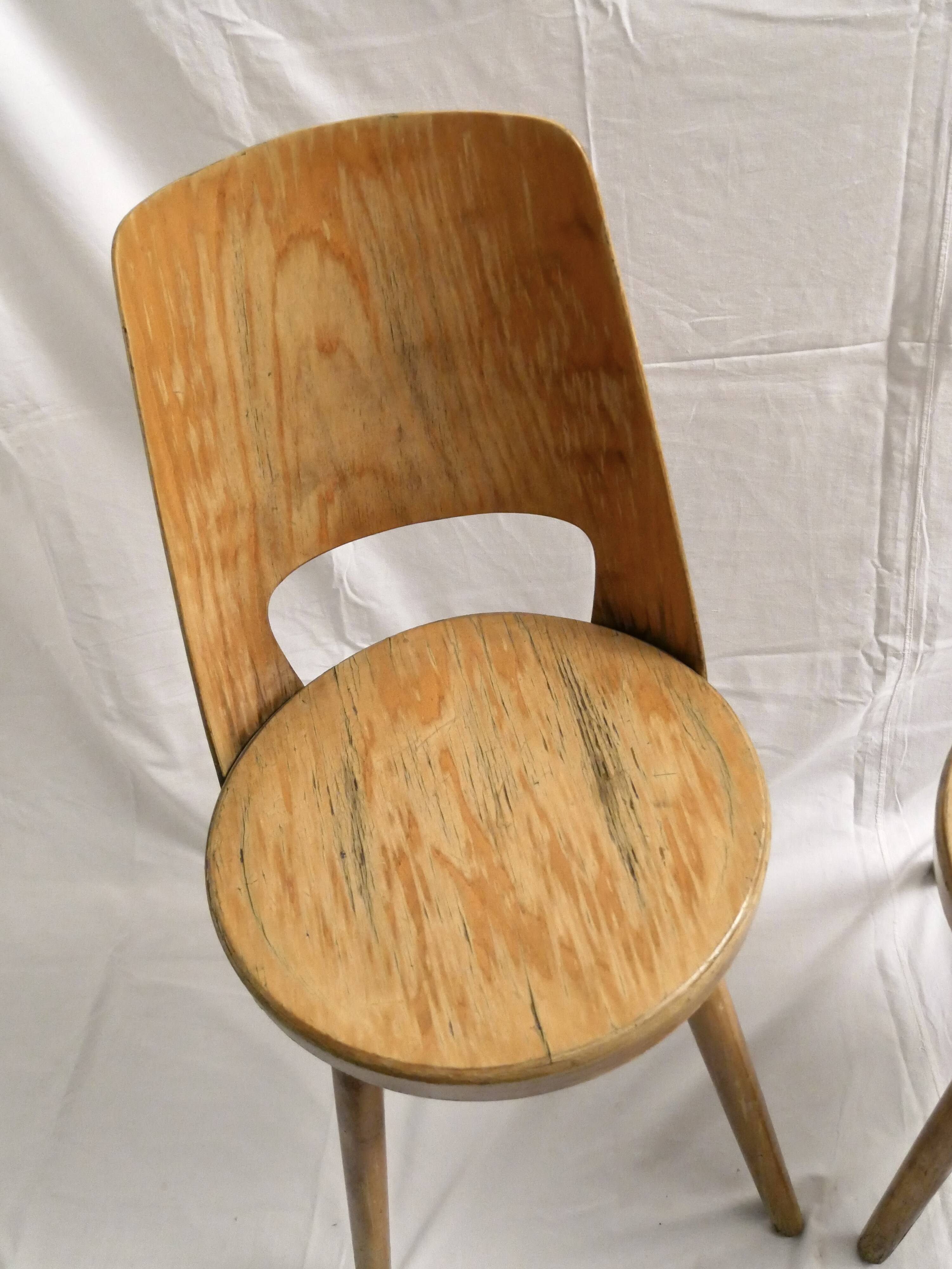 Paire de chaises Mondor Baumann