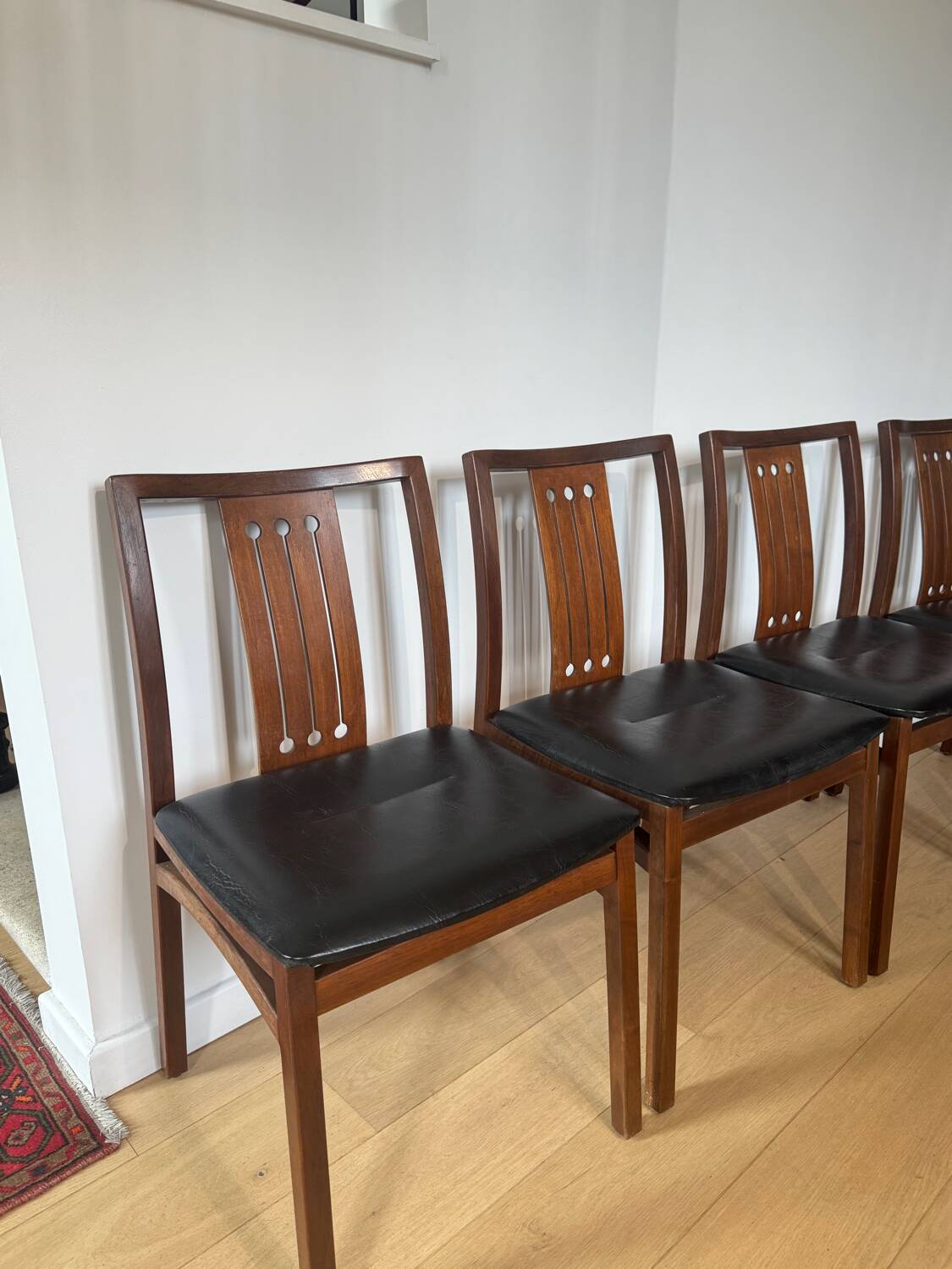 4 chairs by Jacques Hauville