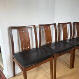 4 chairs by Jacques Hauville