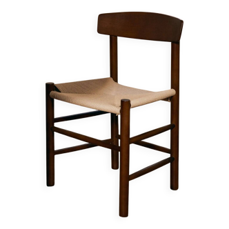 Alba chair in wood and rope – natural/Scandinavian style