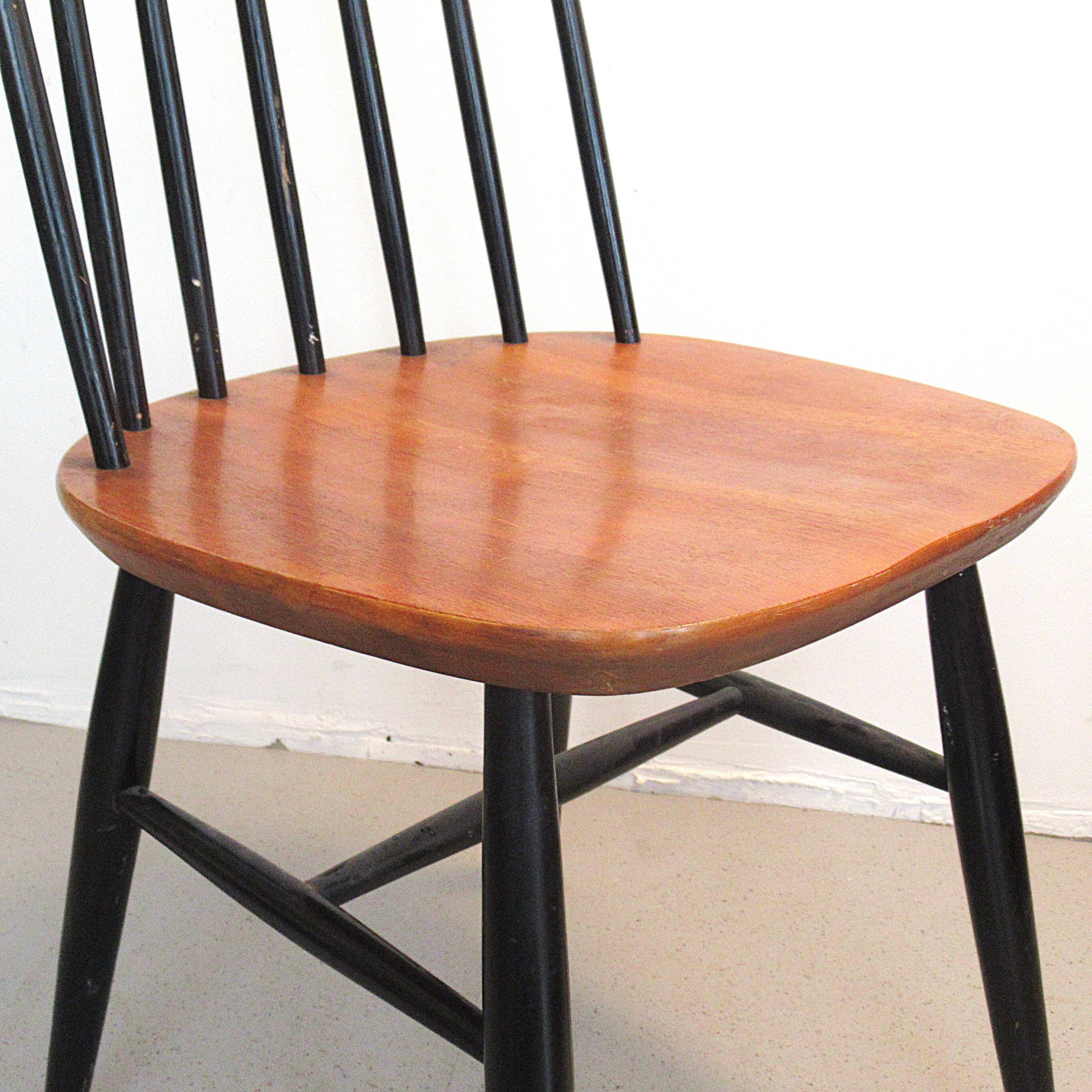 Paire de chaises suédoises Fanett Ilmari Tapiovaara 1960