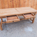 Table de ferme avec rallonges