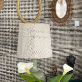 Rattan mirror 1960 48x60cm