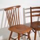 Vintage dining chairs Thonet / TON (c.1920-1950). Set of 8 pieces.