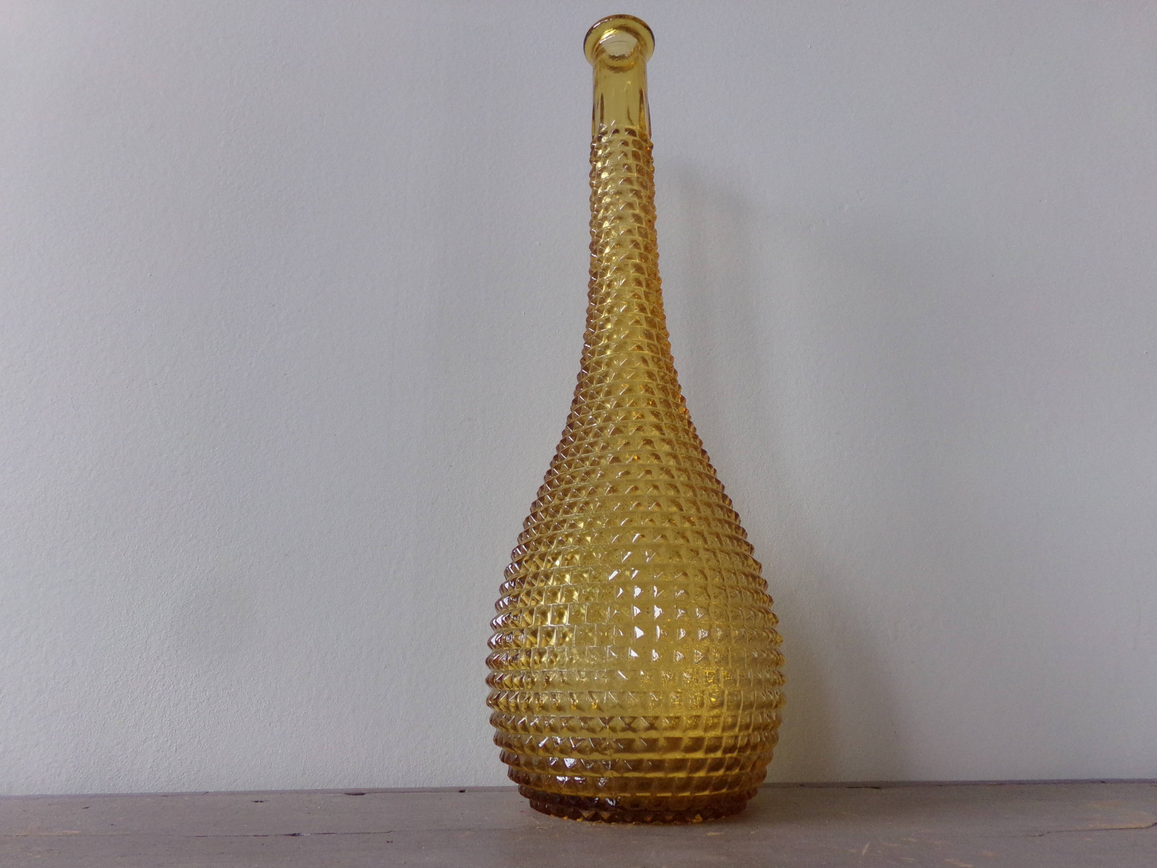 Bouteille ambrée d'Empoli