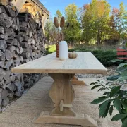 Table monastère 188cm frêne massif