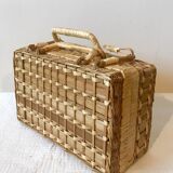 Small wicker case