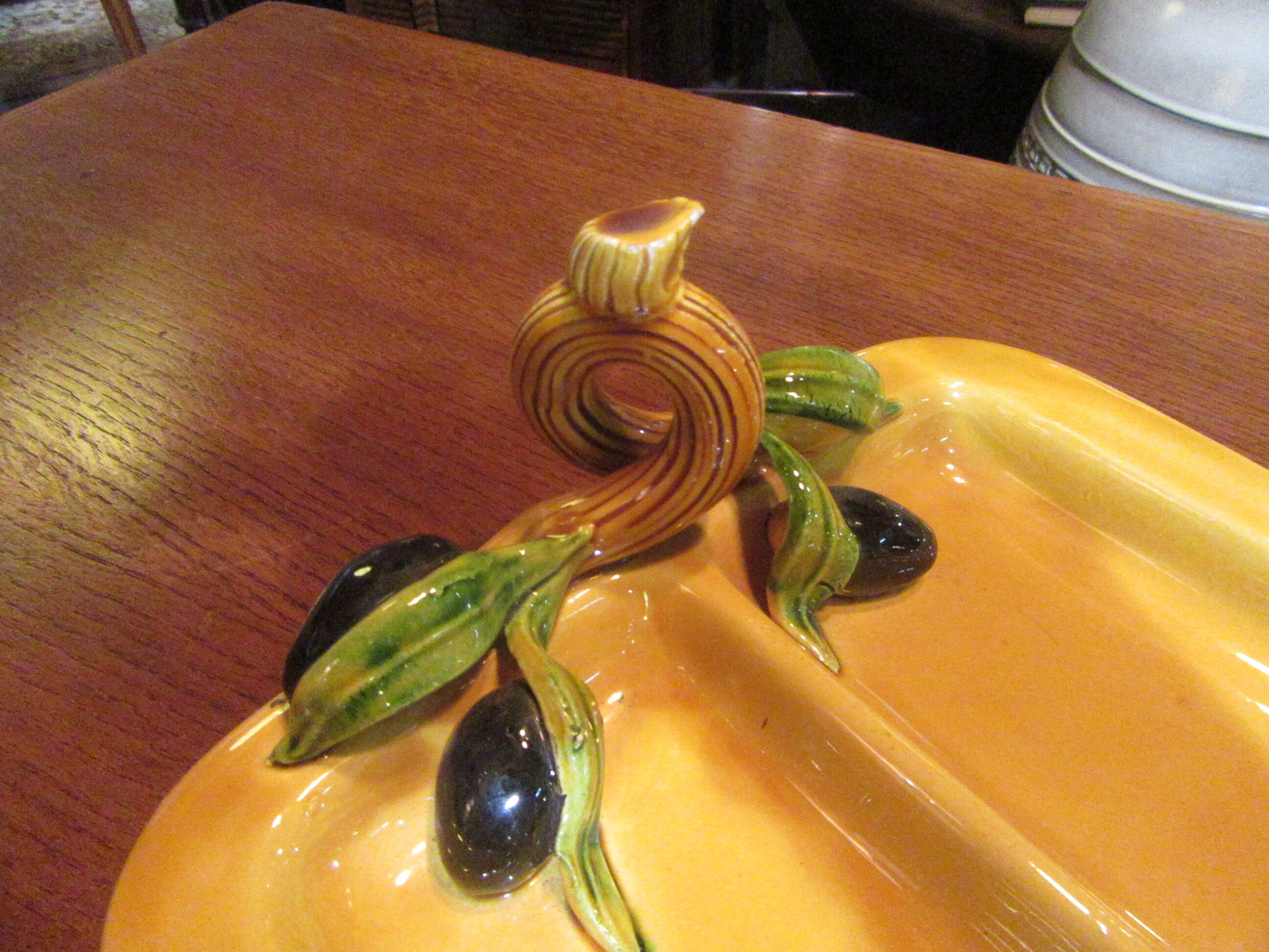 Old ceramic dish vallauris