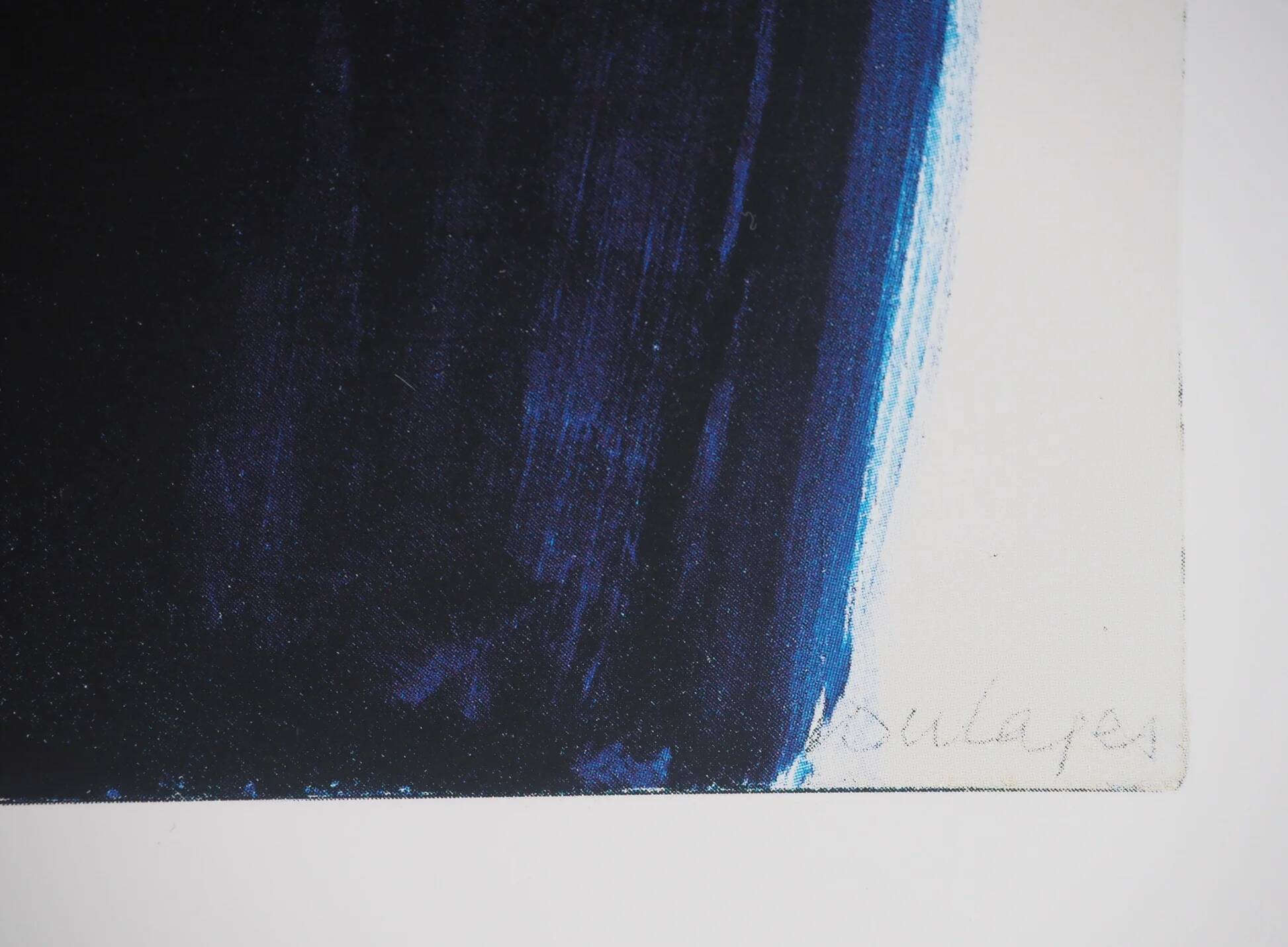 Pierre Soulages: Painting June 3, 1967 - Original signed poster
