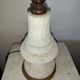 Coral lamp turned from the 1960s