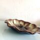 Flat cut in iridescent ceramic, vintage 50/60