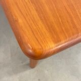 Teak coffee table from the 60s published by Glostrup
