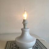 White ceramic lamp