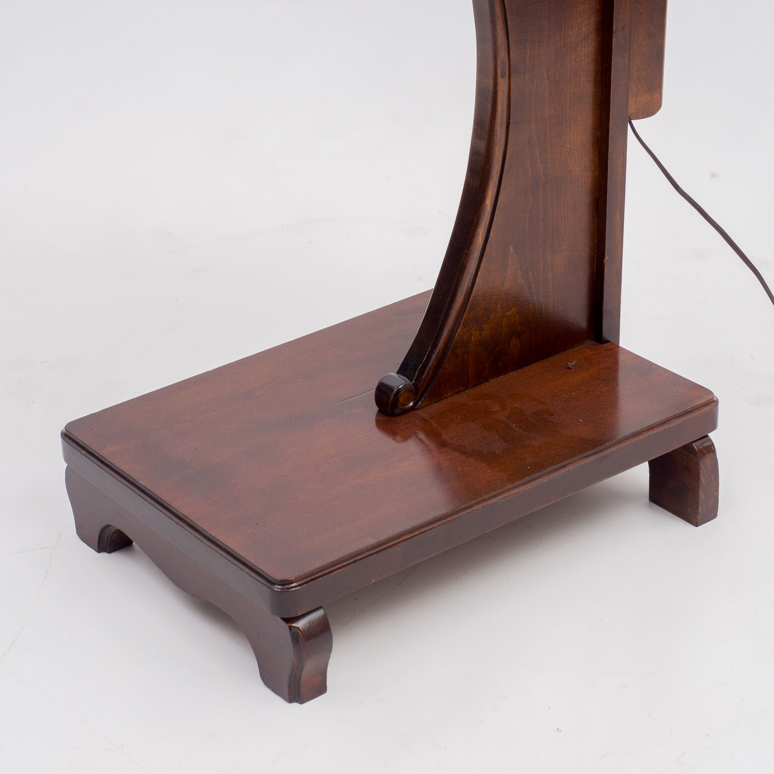 50s floor lamp with integrated table