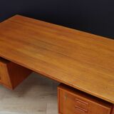 TEAK WRITING DESK DANISH DESIGN 60 70 RETRO