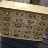 small wooden drawer unit
