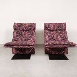 Saporiti chairs in Missoni fabric