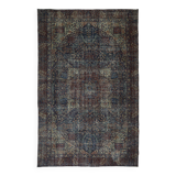 Modern Unique Rug, Turkish Oriental Handmade Boho Kilim Rug,for Kitchen,Bedroom 227 x 342. cm