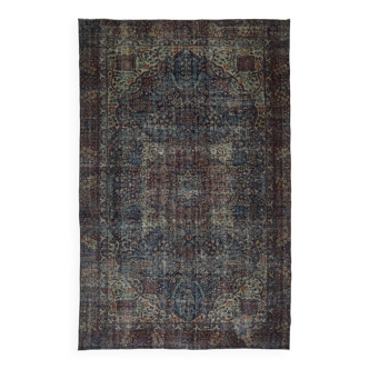 Tapis moderne unique, tapis turc oriental fait main Boho Kilim, pour cuisine, chambre à coucher 227 x 342 cm