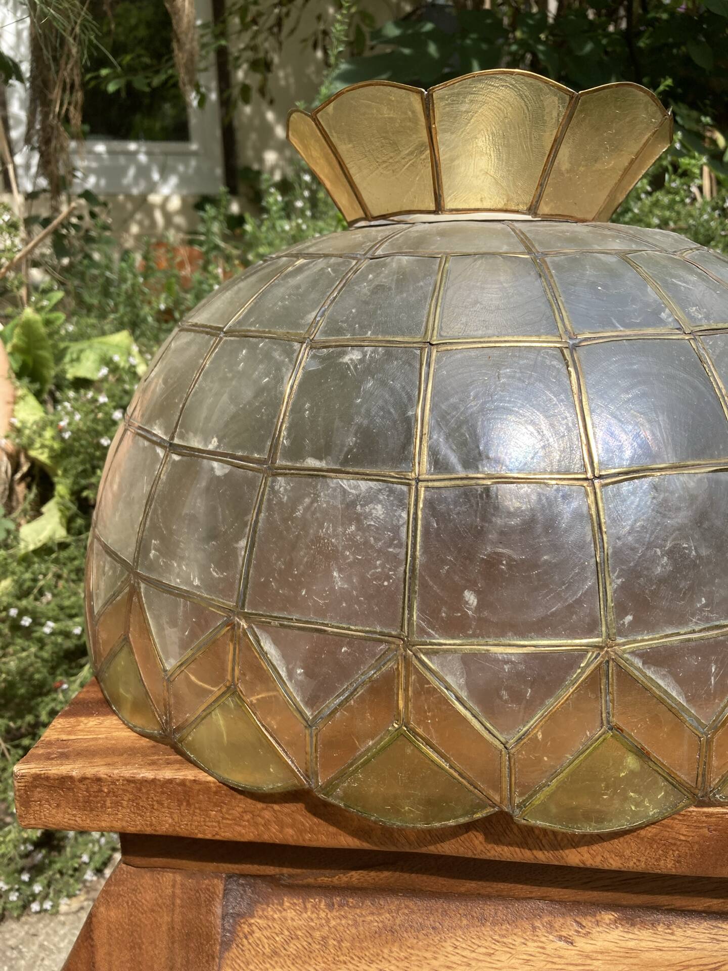 Suspension en nacre Art Nouveau