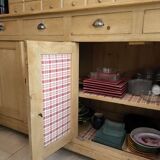 Two-part apothecary cabinet