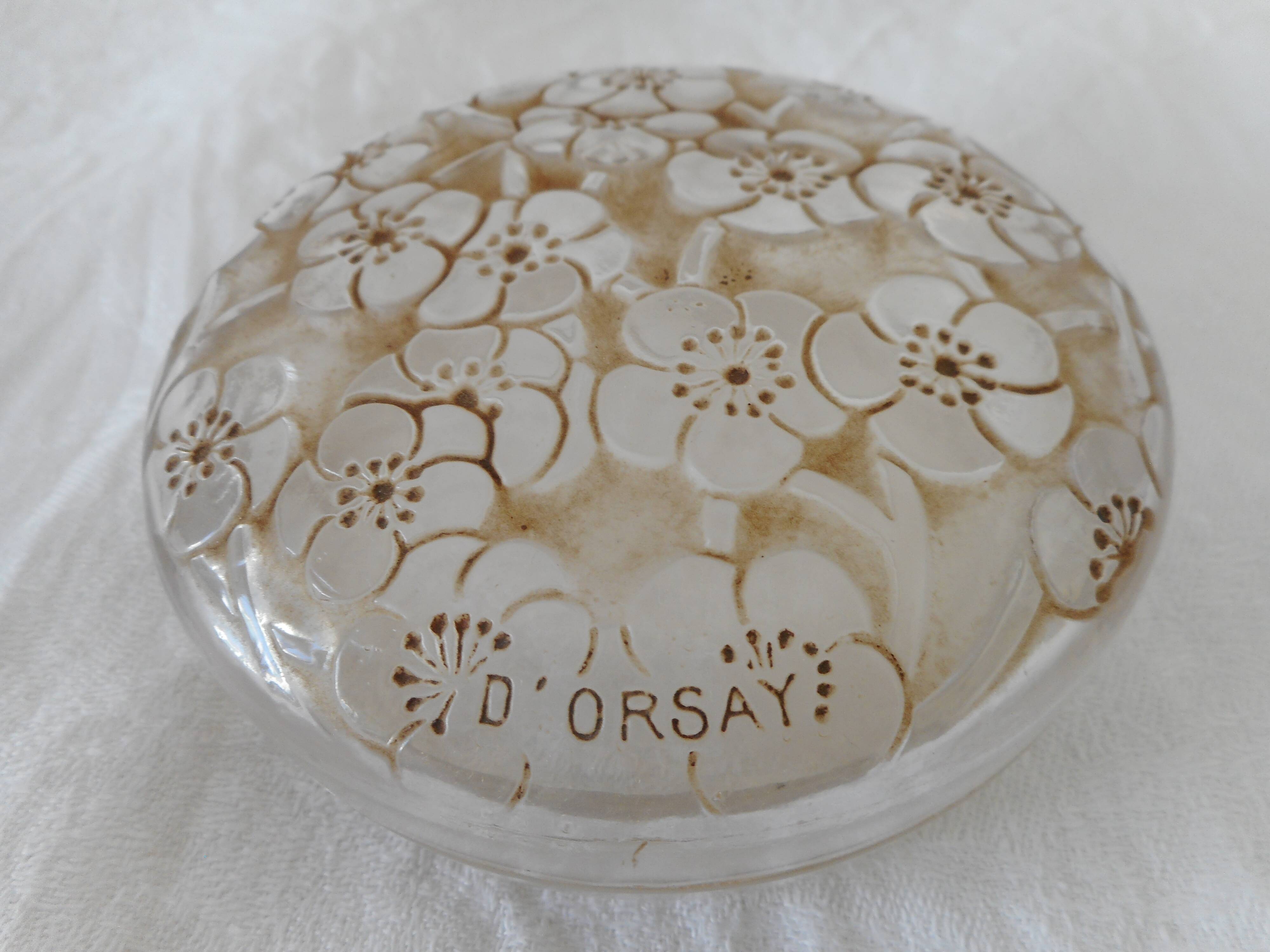 Boite en verre de R. Lalique