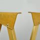 Chaises de salle à manger pliables vintage originales de l'architecte slovène Niko Kralj (1920-2013) pour Stol