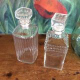 2 whiskey decanters