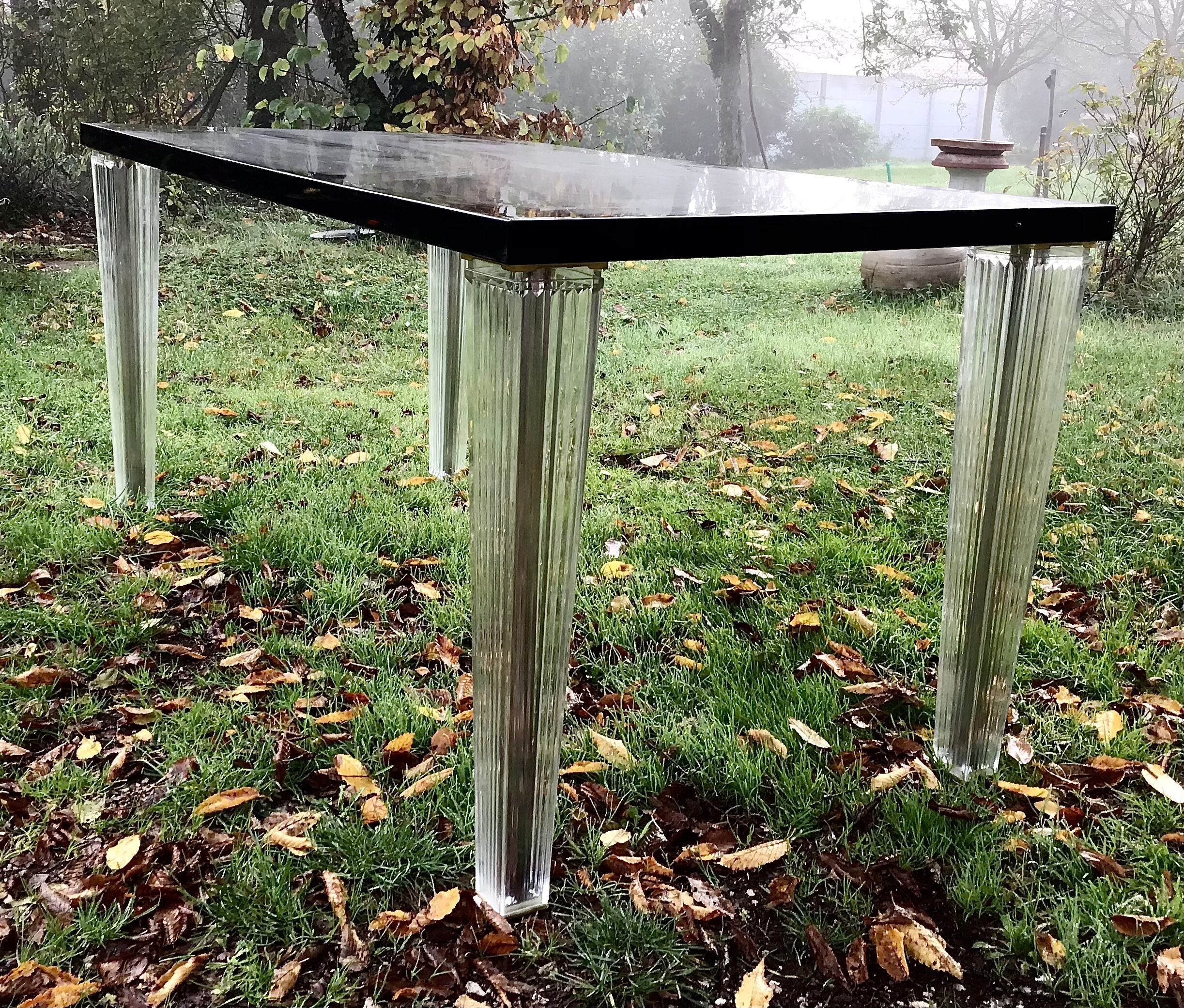 Design table Philippe Starck Kartell top office vintage furniture