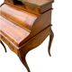 Secrétaire bureau à cylindre de style Louis XV, 6 tiroirs