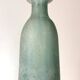 Teal Scavo Glass Bottle Vase attr. to Gino Cenedese, Italy
