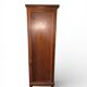 Weekly planner with 12 drawers, wood & leather fronts, notary's furniture.