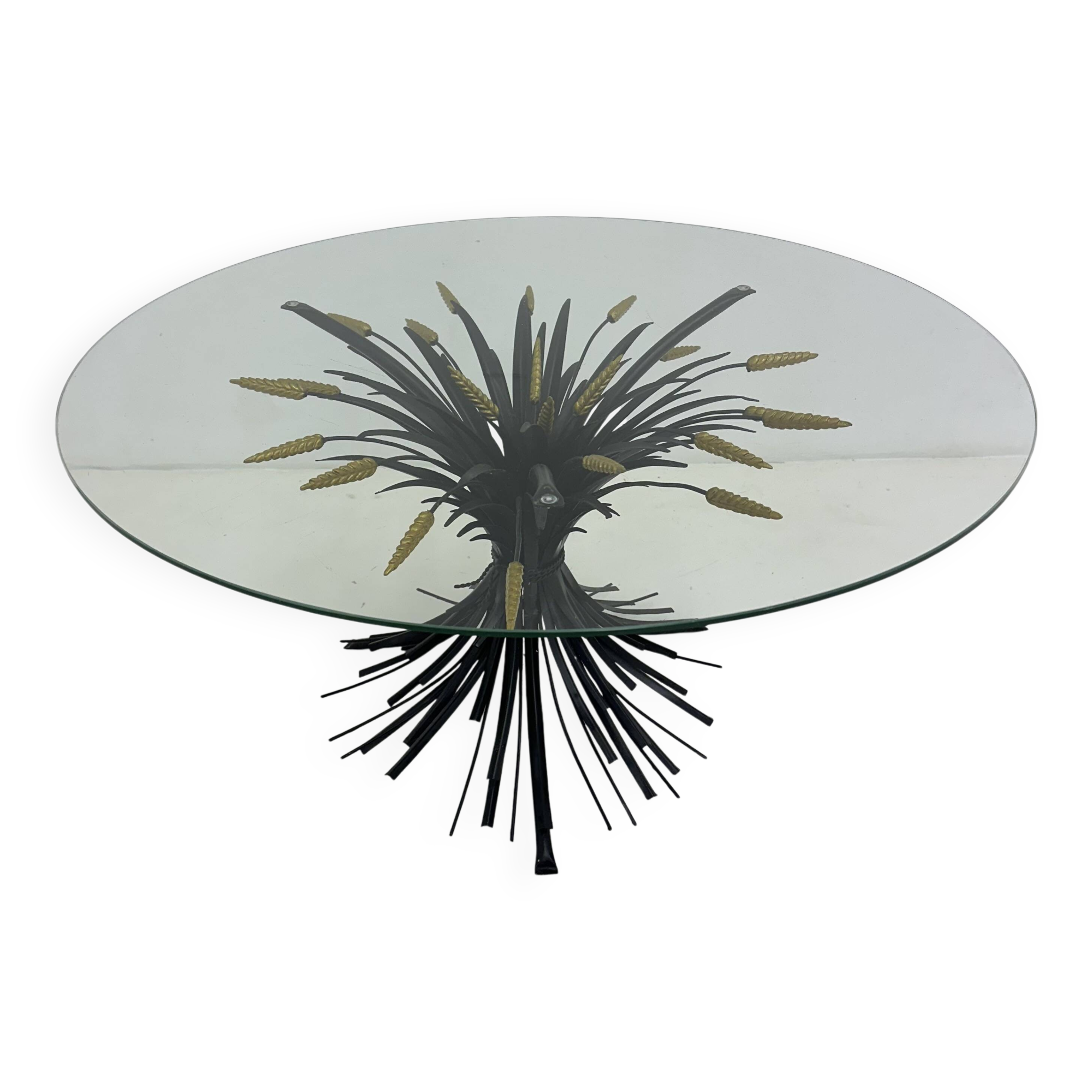 Wheat sheaf coffee table , 1970s