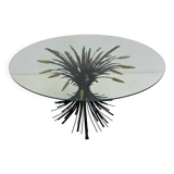 Wheat sheaf coffee table , 1970s