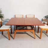 Albert Ducrot portfolio liftable vintage coffee table